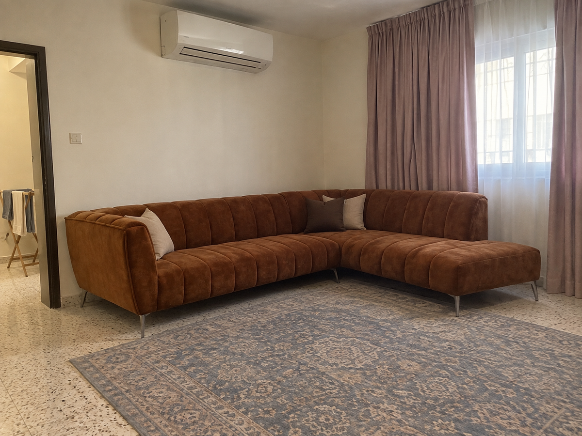 كنب زاوية بيانا في منزل أحد عملاء كليك