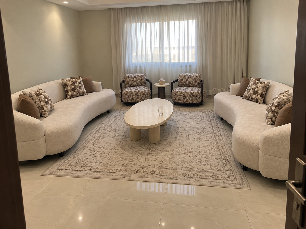 
طقم كنب ماسة — في بيت سعودي