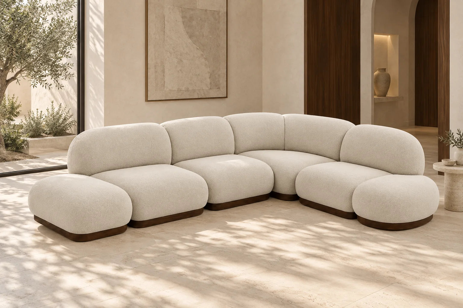 Sira sectional in a styled Saudi home — room inspiration
